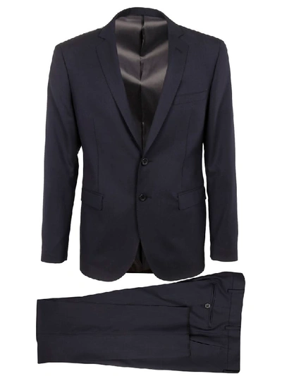 Tonello Classic Formal Suit In Dark Blue