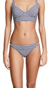 TORY BURCH GINGHAM HIPSTER BOTTOMS
