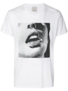 HERMAN lip print T-shirt,MSS18022112782933