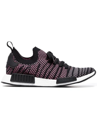 Adidas Originals Black Nmd R1 Stlt Primeknit Sneakers