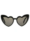 SAINT LAURENT EYEWEAR HEART FRAME SUNGLASSES,10539311