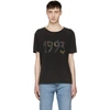 SAINT LAURENT Black '1993' T-Shirt,520553 YB2PO