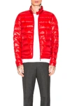 Moncler 'acorus' Daunenjacke In Red
