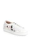 KATE SPADE Amber Lace-Up Leather Sneakers