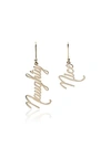 ESTABLISHED 14KT YELLOW GOLD NAUGHTY AND NICE EARRINGS,EST14E006512788006