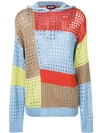 HOUSE OF HOLLAND HOUSE OF HOLLAND CUT-OUT KNIT JUMPER - MULTICOLOUR,SS18W070312482983