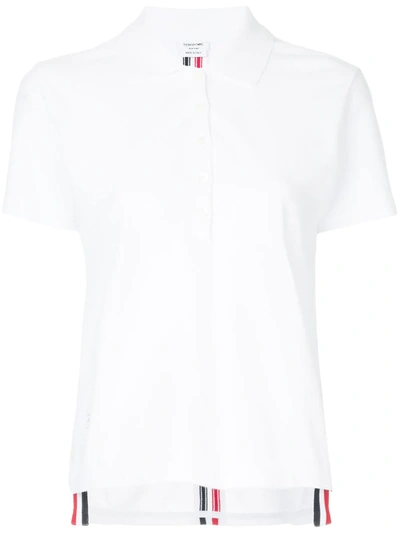 THOM BROWNE RWB-STRIPE POLO SHIRT,FJP014A0005012550959