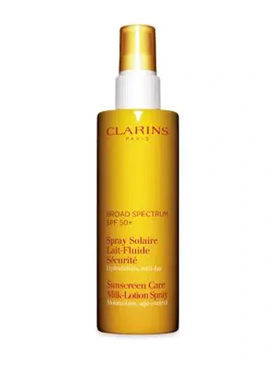 Clarins Sunscreen Care Milk-lotion Spray Spf 50+, 5.3 oz