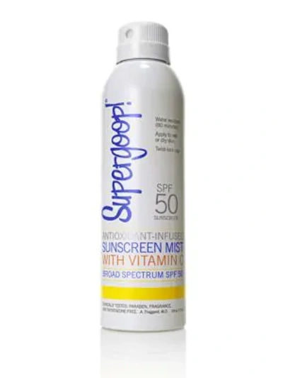 Supergoop ! Antioxidant-infused Sunscreen Mist With Vitamin C Spf 50 6 Oz.