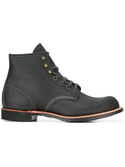 Red Wing Shoes Blacksmith Lace-up Stitch-detail Boots