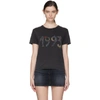 SAINT LAURENT Black '1993' T-Shirt,510970 YB2PO