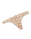 Cosabella Pret A Porter Lace Thong In Moon Iv/mand