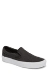 Vans 'classic' Slip-on Sneaker In Black/ True White Fabric