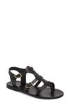 Ancient Greek Sandals Erianna Flat Thong Sandals In Black