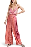 FREE PEOPLE CABBAGE ROSE JUMPSUIT,OB775099