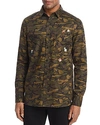 SOVEREIGN CODE NINTENDO CAMOUFLAGE REGULAR FIT BUTTON-DOWN SHIRT - 100% EXCLUSIVE,W1813BLM