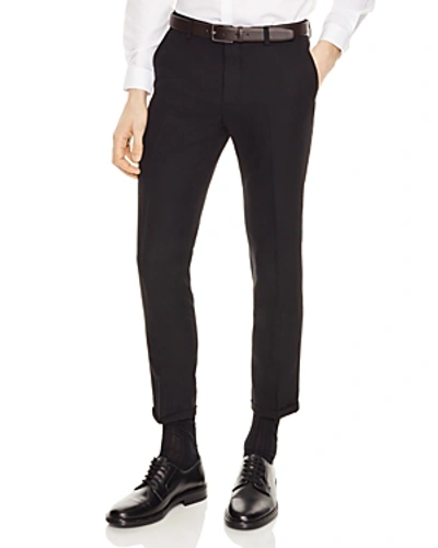 Sandro Berkeley Slim Fit Dress Trousers In Black
