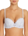 Le Mystere 'sophia' Lace Underwire Bra In Porcelain Blue