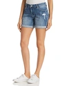 JAG JEANS ALEX DISTRESSED DENIM BOYFRIEND SHORTS,J2324457MIVI