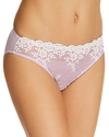 Wacoal Embrace Lace Bikini Briefs In Lavender