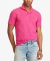 POLO RALPH LAUREN MEN'S CUSTOM SLIM FIT MESH POLO