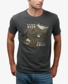 Lucky Brand Men's Graphic-print T-shirt In Black Mountain
