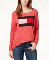 TOMMY HILFIGER SPORT LOGO-PRINT T-SHIRT, CREATED FOR MACY'S