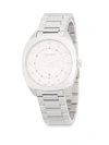 GUCCI Stainless Steel & Diamond Bracelet Watch,0400095289403