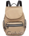 CALVIN KLEIN NYLON SIGNATURE BACKPACK