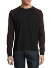 RAG & BONE Classic L Colorblock Raglan,0400093621041