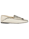 SERGIO ROSSI STUDDED SLIPPERS,10540441