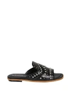 TOD'S STUDDED MULES,10539901