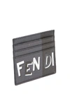 FENDI PRINTED CARD HOLDER,10540813