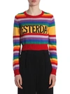 ALBERTA FERRETTI RAINBOW SWEATER,10540351