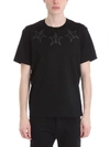 ATTACHMENT BLACK COTTON T-SHIRT,10540548