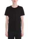 ATTACHMENT T-SHIRT IN BLACK COTTON,10540549