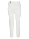 Peserico Regular Trousers In White