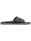 BALDININI logo open-toe sandals,895948XPADS0012785267