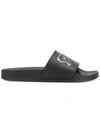 Mcq By Alexander Mcqueen Swallow Print Sliders
