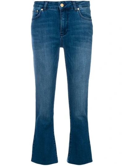Department 5 Cropped Jeans In Blue