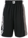 KAPPA LOGO EMBROIDERED TRACK SHORTS,303YNK012778605