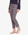 ANN TAYLOR THE PETITE CROP PANT IN LEAF SWIRL - DEVIN FIT,438238