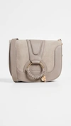 See By Chloé Hana Small Crossbody In Motty Grey