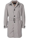 PRADA checked belted trench coat,SGN664S1811P4O12778538