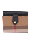 BURBERRY HOUSE CHECK FRENCH WALLET,10541504