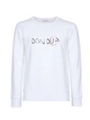 DONDUP LOGO PRINT SWEATSHIRT,10541460