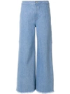 NEUL FLARED FITTED TROUSERS,NPA05007A12746930