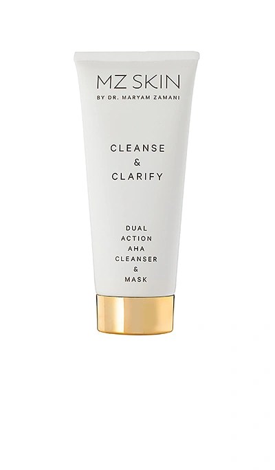 MZ SKIN CLEANSE & CLARIFY DUAL ACTION AHA CLEANSER & MASK,MZSK-WU1