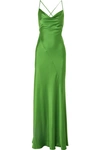 DIANE VON FURSTENBERG SATIN GOWN