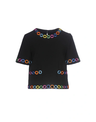 Moschino Blouses In Black